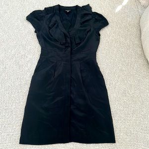 BEBÉ silk dress size small black